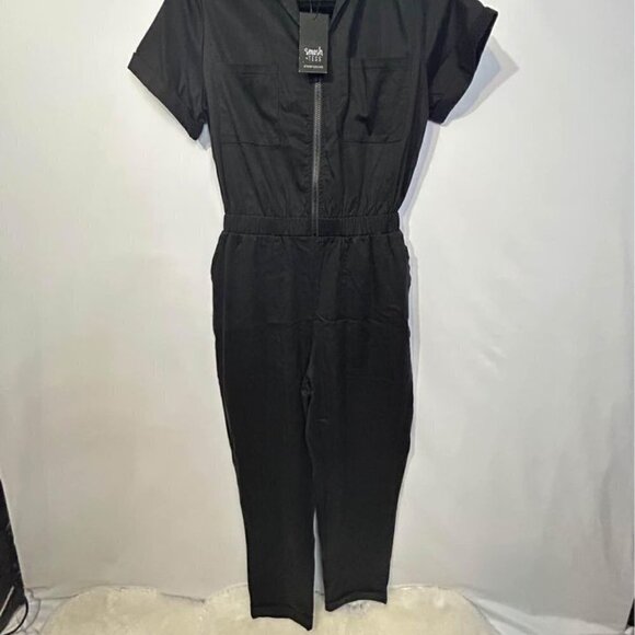 SMASH & TESS (the KIMI overalls) new with tags size x-small. Black. Super soft! - Picture 2 of 12